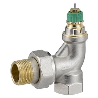 Danfoss RA-DV Thermostatventil automatischer Abgleich Eck, DN20, 3/4