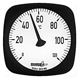Rüeger Thermometer TCT075A 0-120/50
