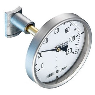 Baumer Thermometer TB-Fix80 0-60 °C 50 mm