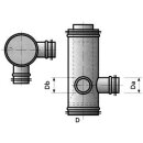 Lindab Spiro Schall- /Geruchsdämpfer 125/100/100