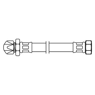 Neoperl FLEXO Anschlussschlauch IG x Quetschverschr. 3/8 X 10MM H3 12 cm