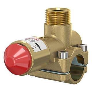 Flamco T-plus Messing 14 x G½”M