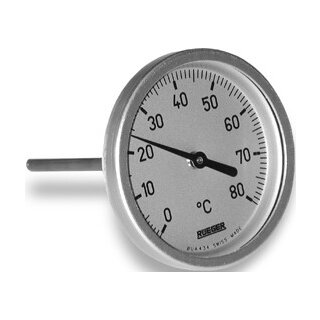 Rüeger Thermometer mit Schraubhülse 0-80 °C