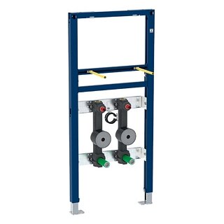 Geberit Duofix Waschtisch-Element UP-Ventil 2 Wasserzähler 112cm