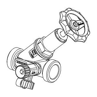 Kemper Schrägsitzventil ohne Entleerventil DN 15/15