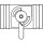 BMK Drosselklappe mit Sicke 224 mm