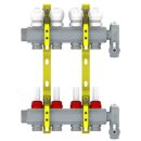 Meier Tobler Messing-Verteiler 1x3/4 Topmeter 10 Kreise