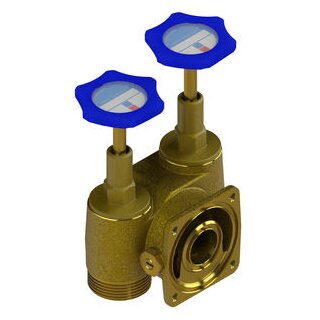 Softwater Verschneidearmatur 2-Hahnen DN 25
