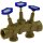 Softwater Verschneidearmatur 3-Hahnen IG DN 25-1