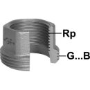 GF Einschraubteil, flachdichtend, Nr. 370 3/4 verzinkt