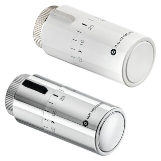 IMI Heimeier Halo Thermostatkopf weiss 6-28°C