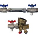 IMI TA-Compact-P Anschlussset WMZ horizontal DN 25