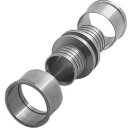Brugg-Rohrsystem CALPEX Press-Kupplung Sanitär S...