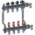 Meier Tobler metalplast Inox-Verteiler ohne WMZ 1x1/2 4K. + 12/16 mm