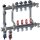 Meier Tobler metalplast Inox-Verteiler mit WMZ 1x1/2 6K. + 12/16 mm