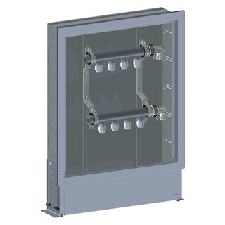 Meier Tobler metalplast Inox-Verteiler ohne WMZ 1x1/2 3K. + 12/16 mm GE500