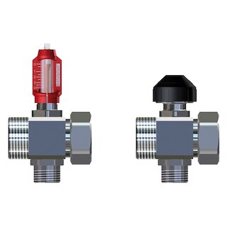 Meier Tobler Verteilererweit.-Set mit Durchflussmess. 1x3/4