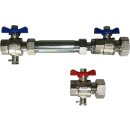 Meier Tobler WMZ Anschluss-Set horizontal 3/4 x 110 mm