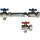 Meier Tobler WMZ Anschluss-Set horizontal 3/4 x 110 mm