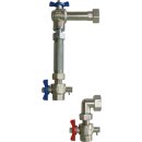 Meier Tobler WMZ Anschluss-Set vertikal 3/4 x 110 mm