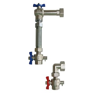 Meier Tobler WMZ Anschluss-Set vertikal 1 x 130 mm