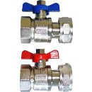 Meier Tobler Anschluss-Set horizontal 1 IG x 1 1/4 ÜwM