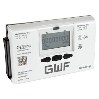 GWF Multical 603 Ultraflow 34 - Split-Wärmezähler qp 1,5 DN15, G3/4