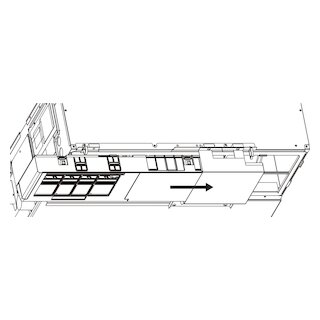 Mitsubishi Electric Plasma Quad Connect Montage-Kit Kanalgeräte, ansaug unten PAC-HA31PAU